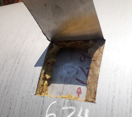 inspeção de caldeira