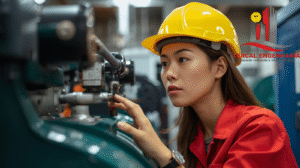 Calibração de válvula de segurança em equipamento industrial