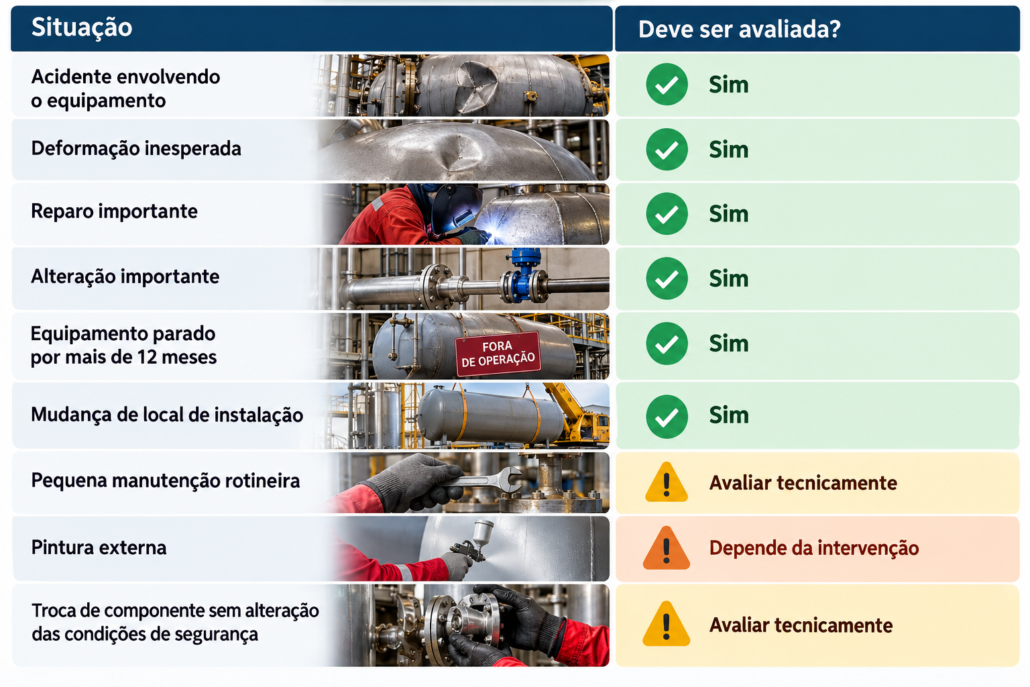 Checklist: quando avaliar a necessidade de inspeção extraordinária? Checklist: quando avaliar a necessidade de inspeção extraordinária?