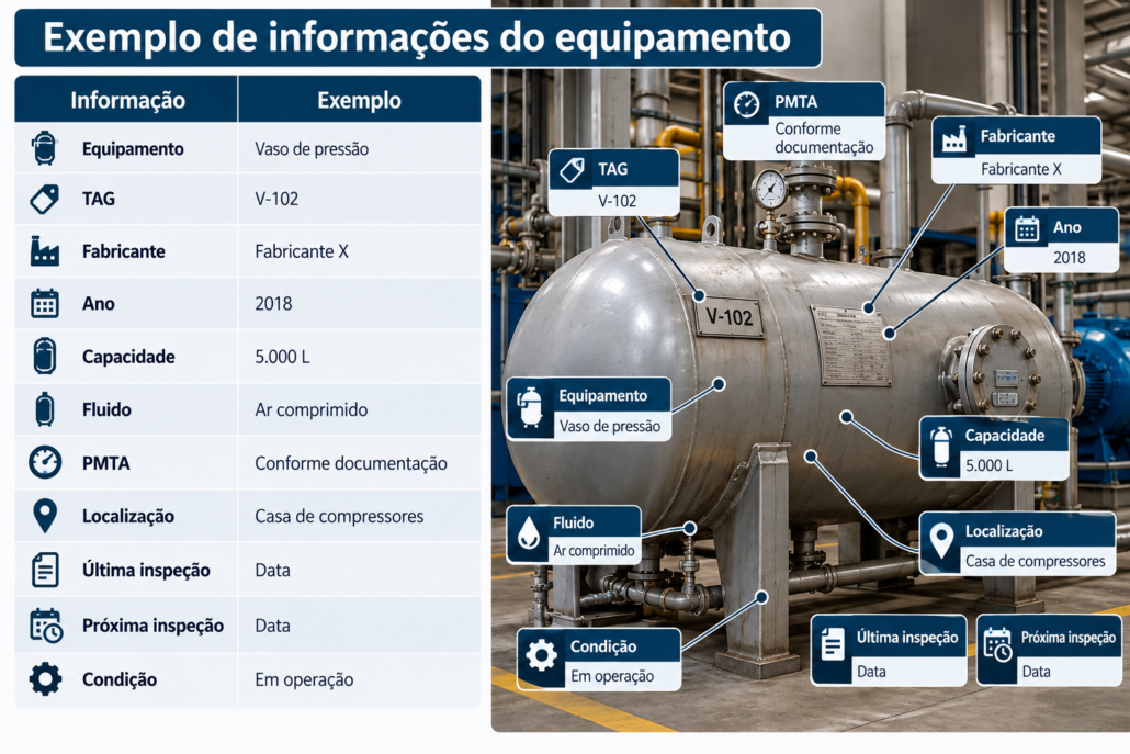 Faça um levantamento dos equipamentos